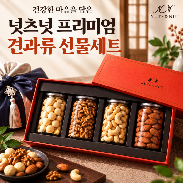 고급 견과류세트 4종 추석 명절 선물 세트