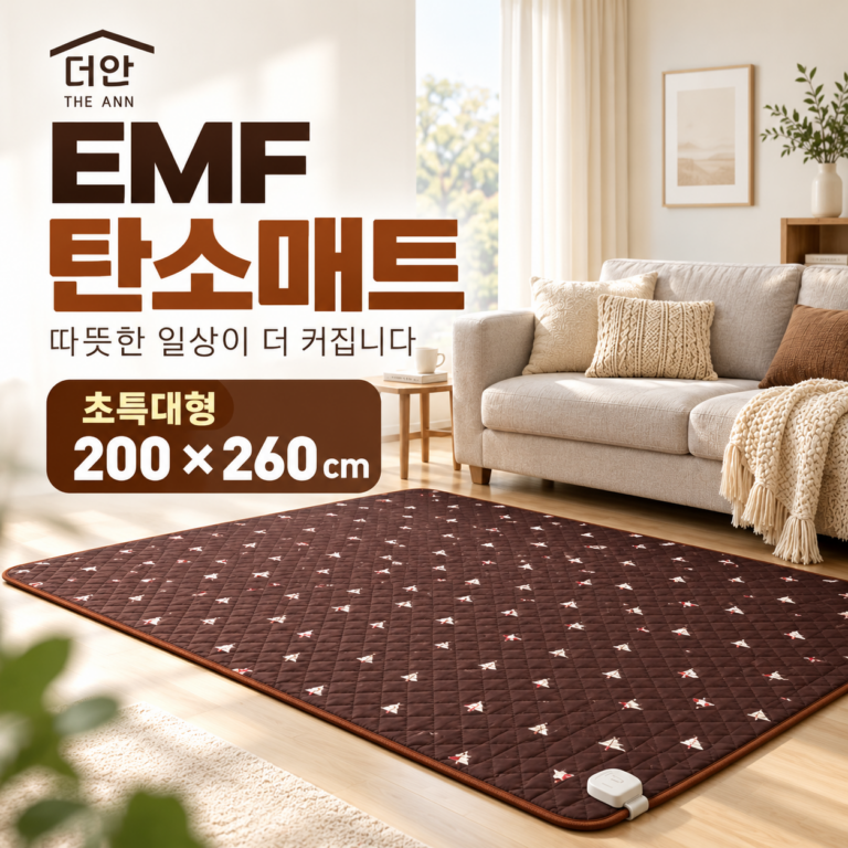 난방 탄소매트 초특대형 좌우조절 분리난방