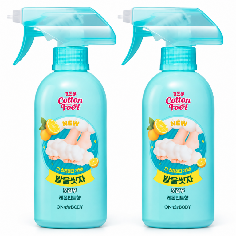 온더바디 발을씻자 풋샴푸 무좀 리뉴얼 2세대